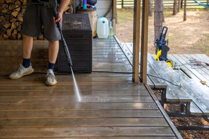 pressure washing